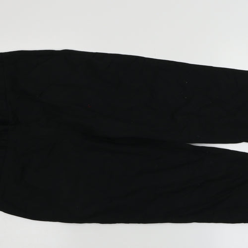 Yagmour Womens Black   Capri Trousers Size 10 L30 in
