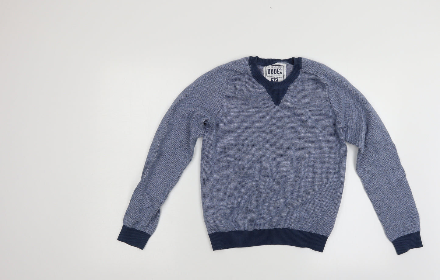 Matalan Boys Blue   Pullover Jumper Size 12 Years
