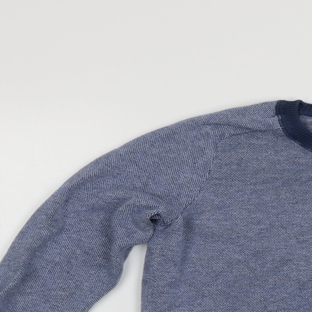 Matalan Boys Blue   Pullover Jumper Size 12 Years