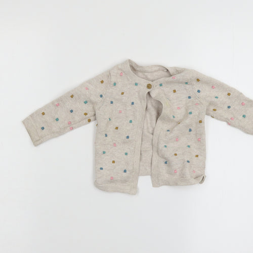 TU Baby Beige   Cardigan Jumper Size 3-6 Months