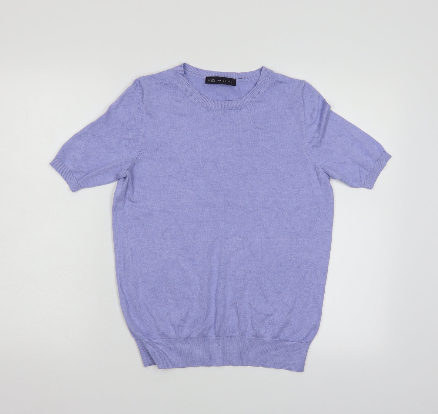 M&S Womens Purple   Pullover Jumper Size 10