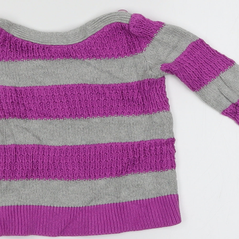 Gap Baby Multicoloured Striped  Pullover Jumper Size 12-18 Months