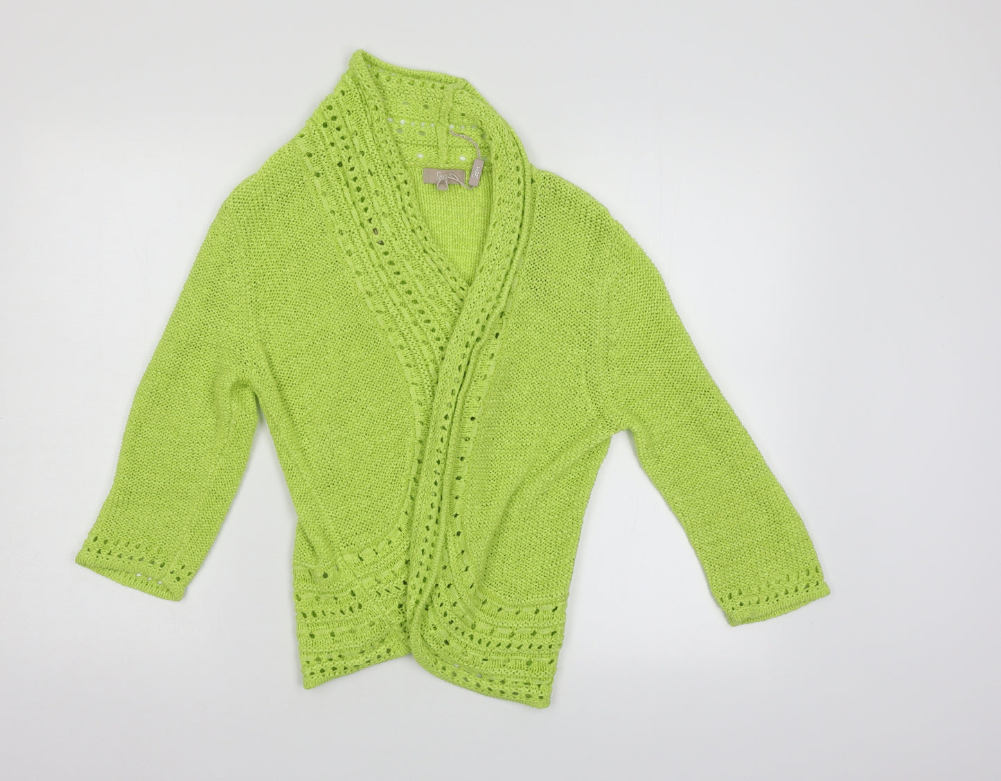 Soon Womens Green   Cardigan Jumper Size 14