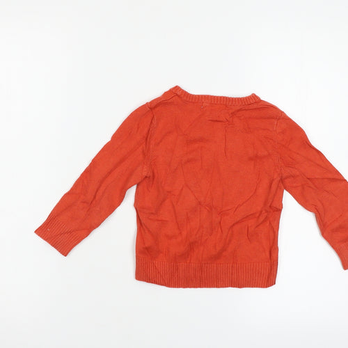 H&M Baby Orange   Pullover Jumper Size 12-18 Months