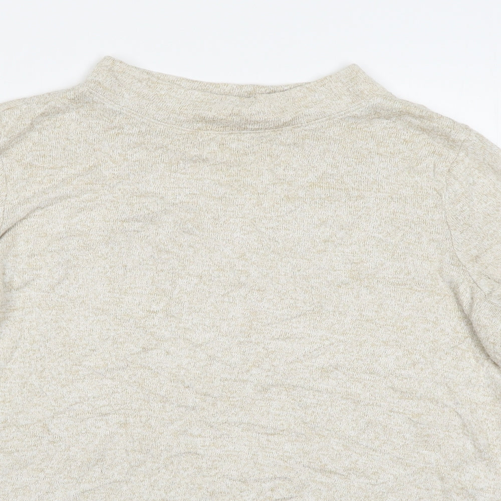 H&M Womens Beige   Pullover Jumper Size XS