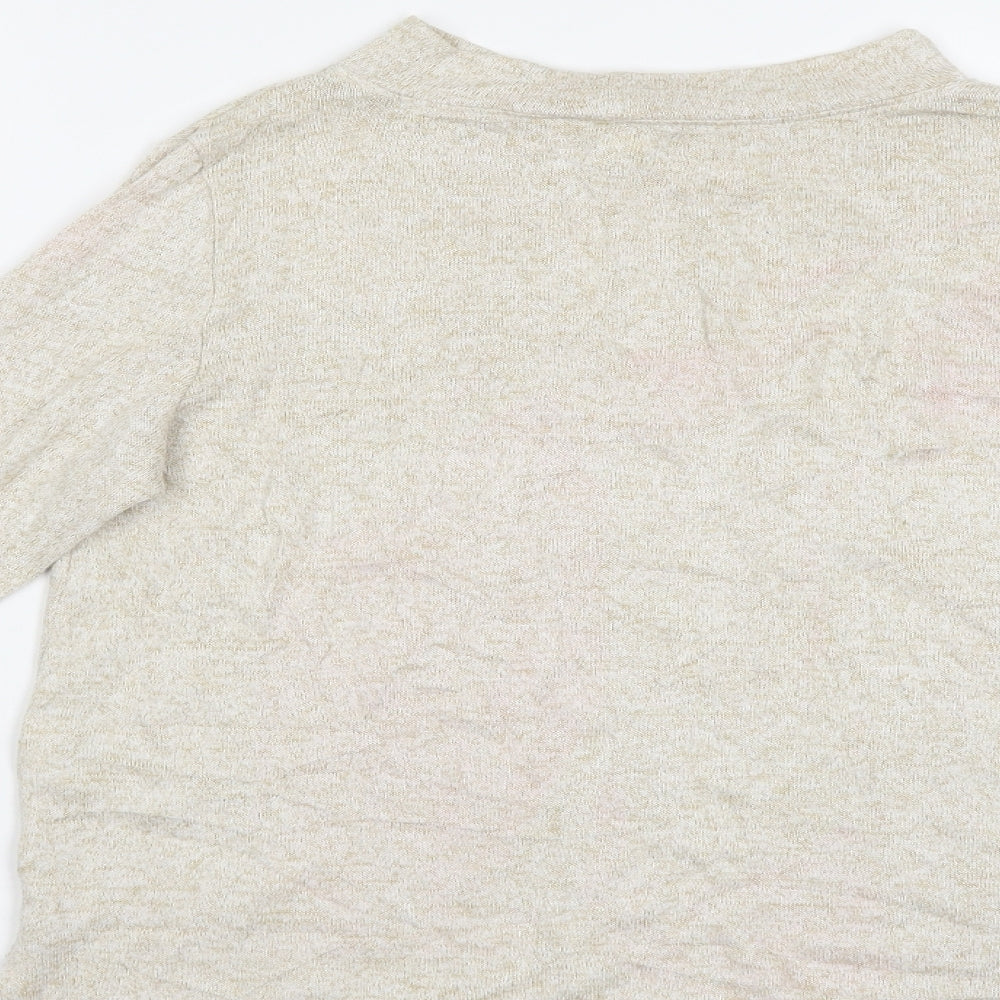 H&M Womens Beige   Pullover Jumper Size XS