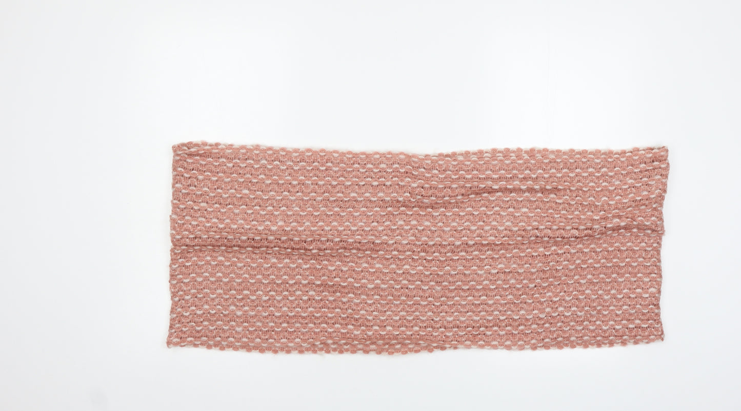 Preworn Womens Pink    Scarf   - Snood