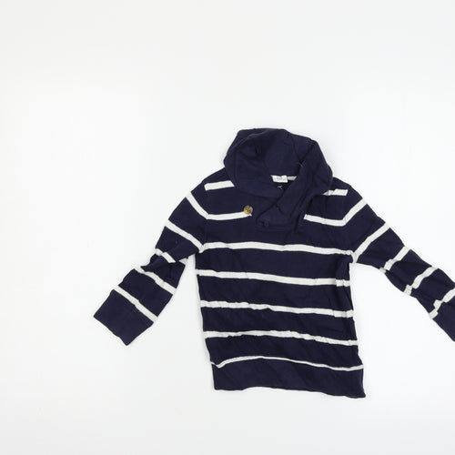 Gap Boys Blue Striped  Pullover Jumper Size 2 Years