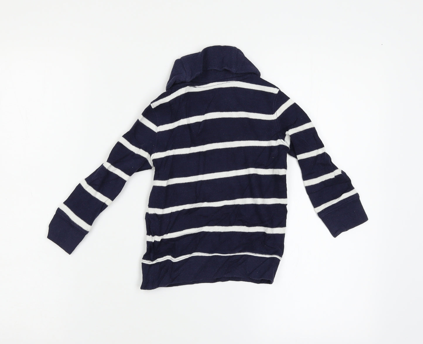 Gap Boys Blue Striped  Pullover Jumper Size 2 Years