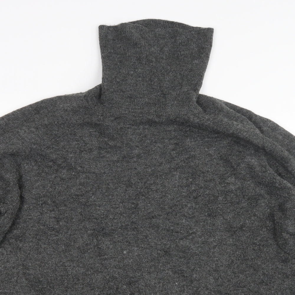 H&M Womens Grey  Knit Pullover Jumper Size XL