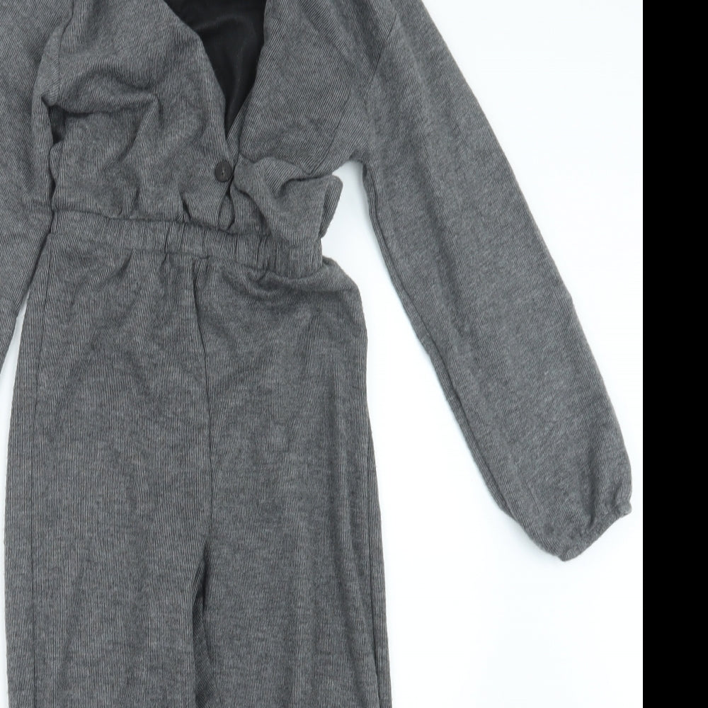 Zara Girls Grey   Jumpsuit One-Piece Size 11-12 Years