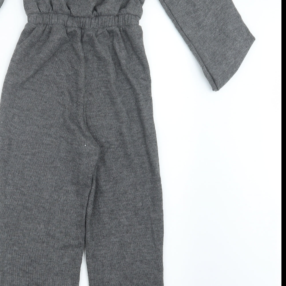 Zara Girls Grey   Jumpsuit One-Piece Size 11-12 Years