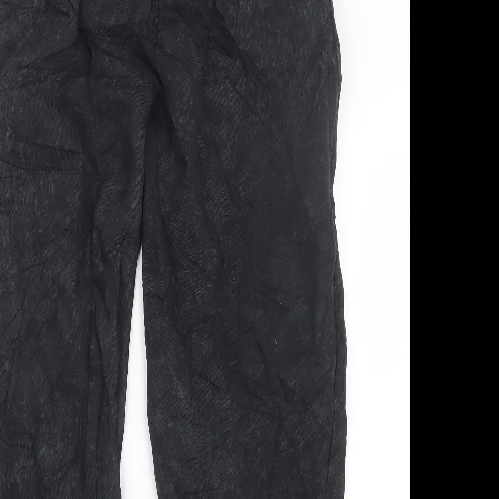 Peacocks Mens Black   Jogger Trousers Size S L29 in