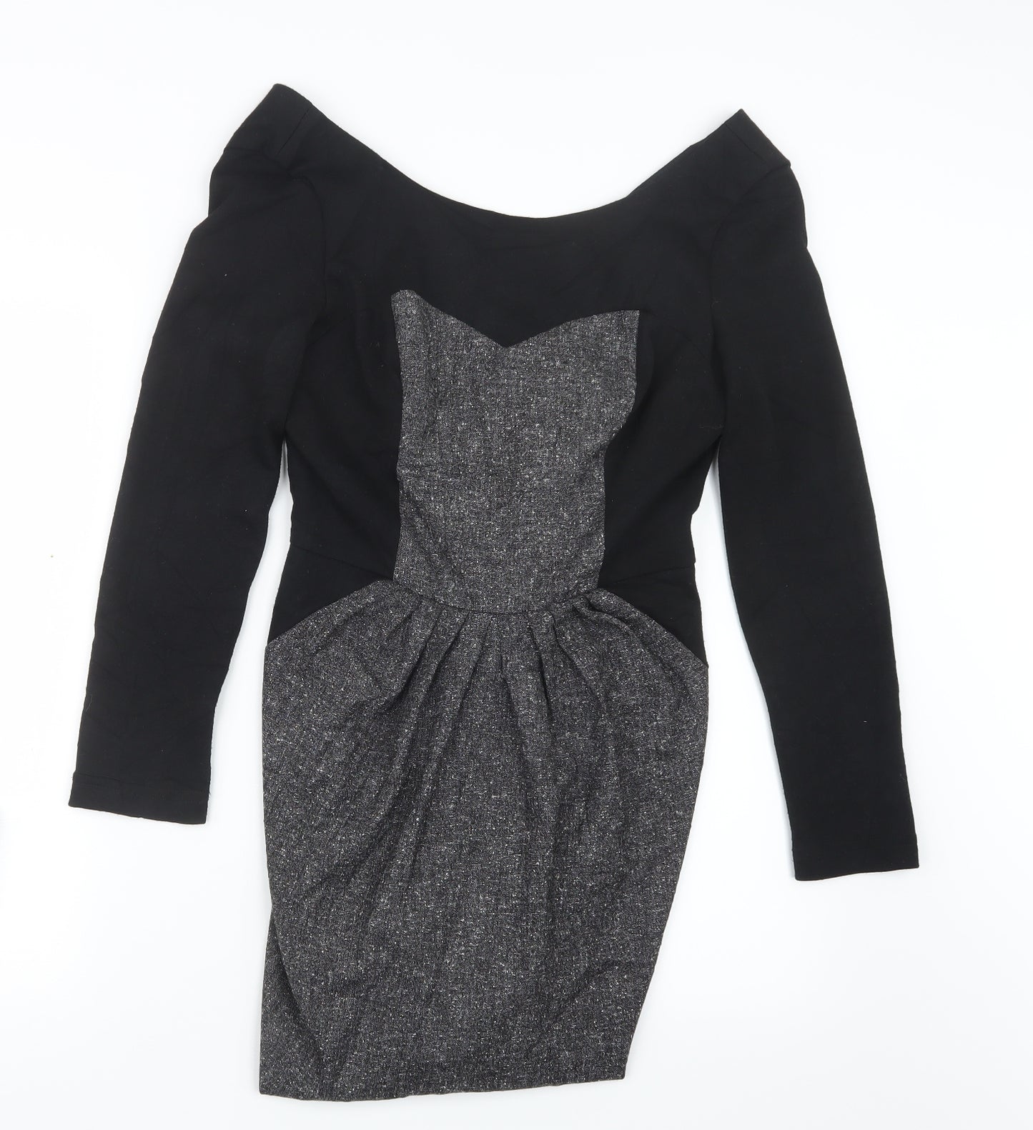 River Island Womens Grey   Shirt Dress  Size 12