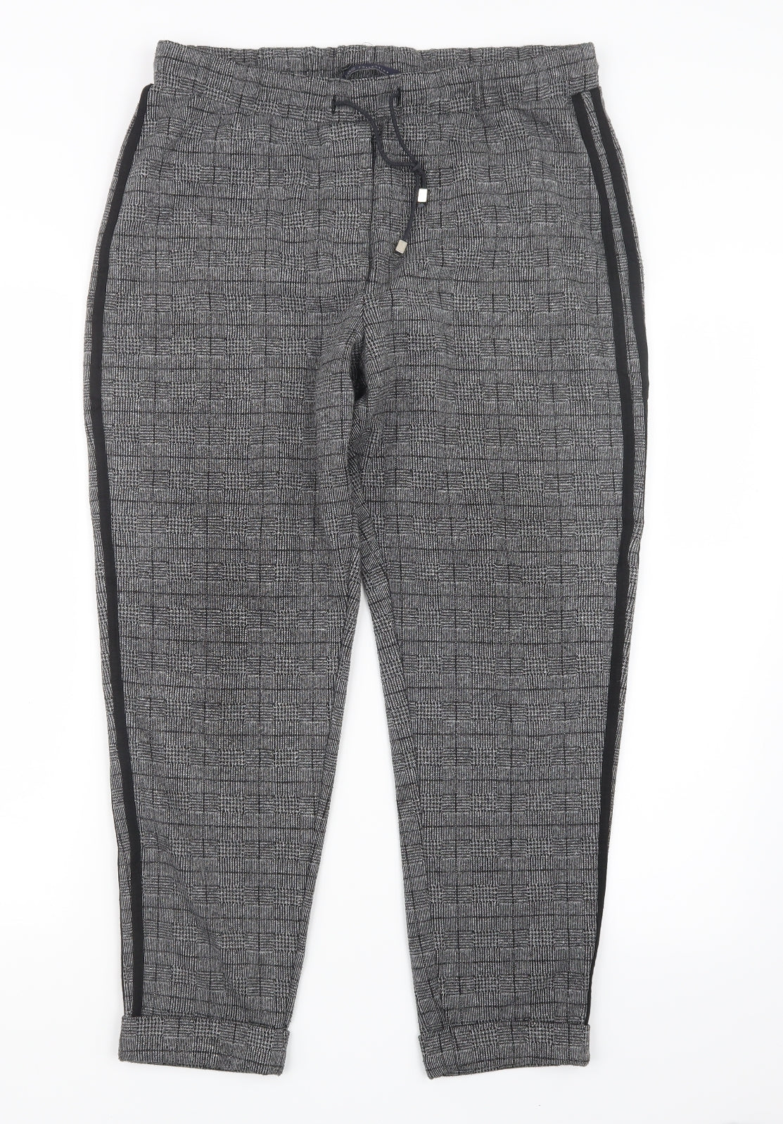 Marks and Spencer Womens Grey   Trousers  Size 14 L25.5 in