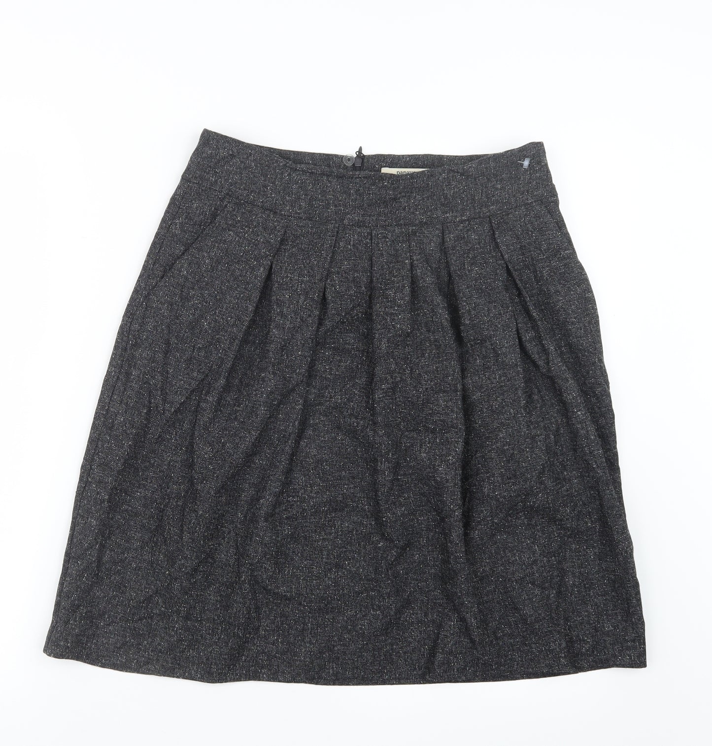 Papaya Womens Grey   A-Line Skirt Size 10