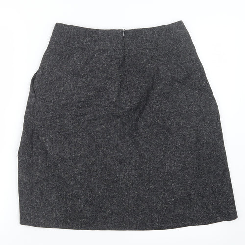 Papaya Womens Grey   A-Line Skirt Size 10