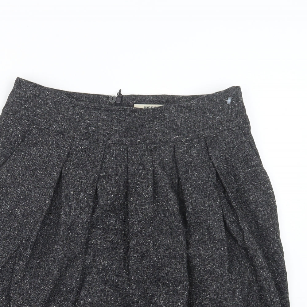 Papaya Womens Grey   A-Line Skirt Size 10