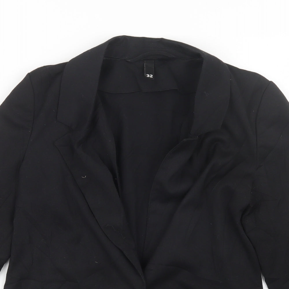 Divided by H&M Womens Black   Jacket  Size 4