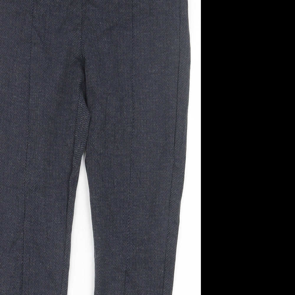 Marks and Spencer Womens Blue   Trousers  Size 14 L26 in