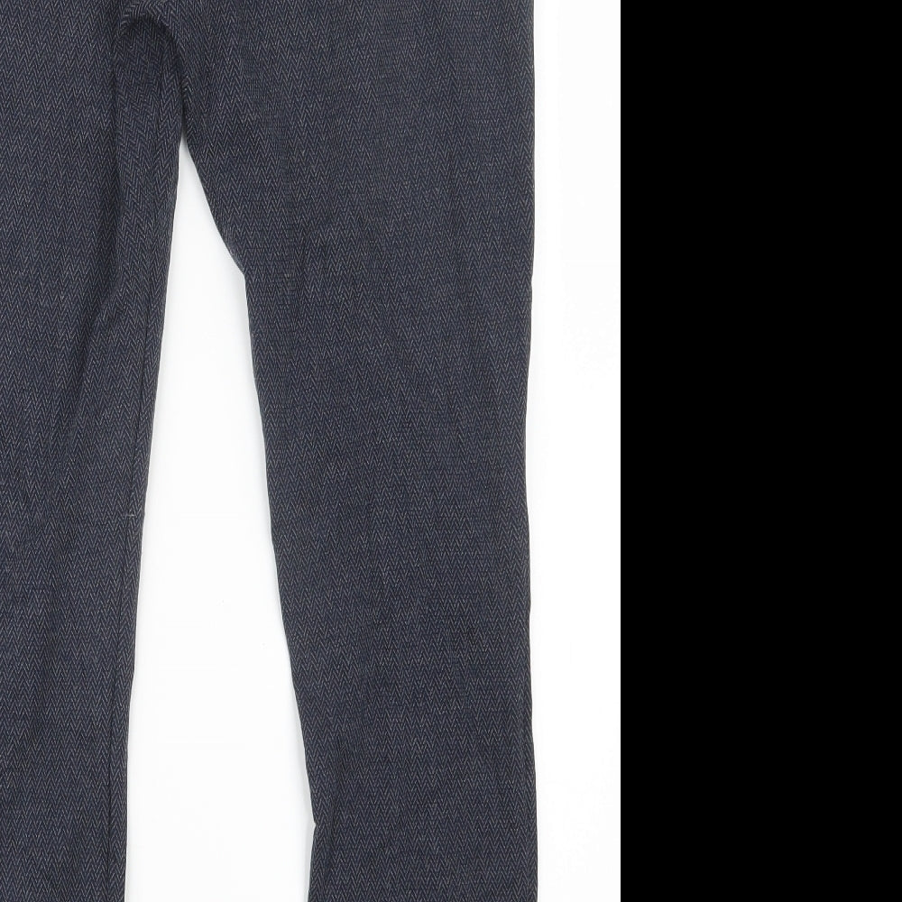 Marks and Spencer Womens Blue   Trousers  Size 14 L26 in