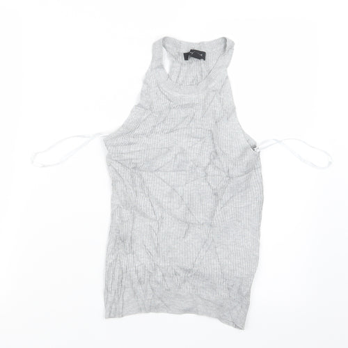 Atmosphere Womens Grey   Basic T-Shirt Size 8