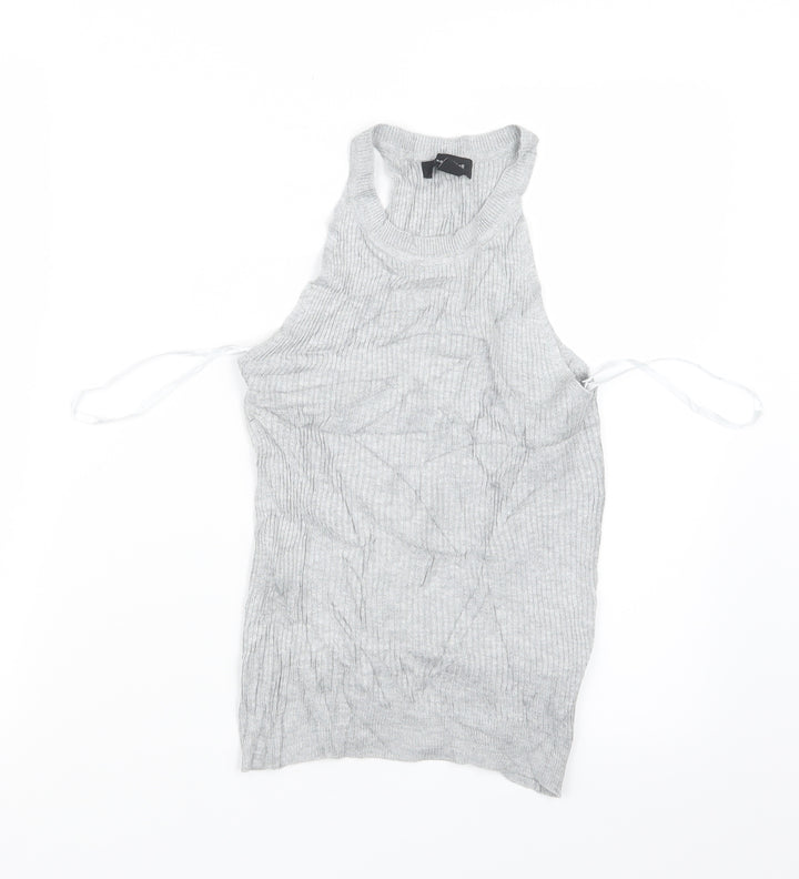Atmosphere Womens Grey   Basic T-Shirt Size 8
