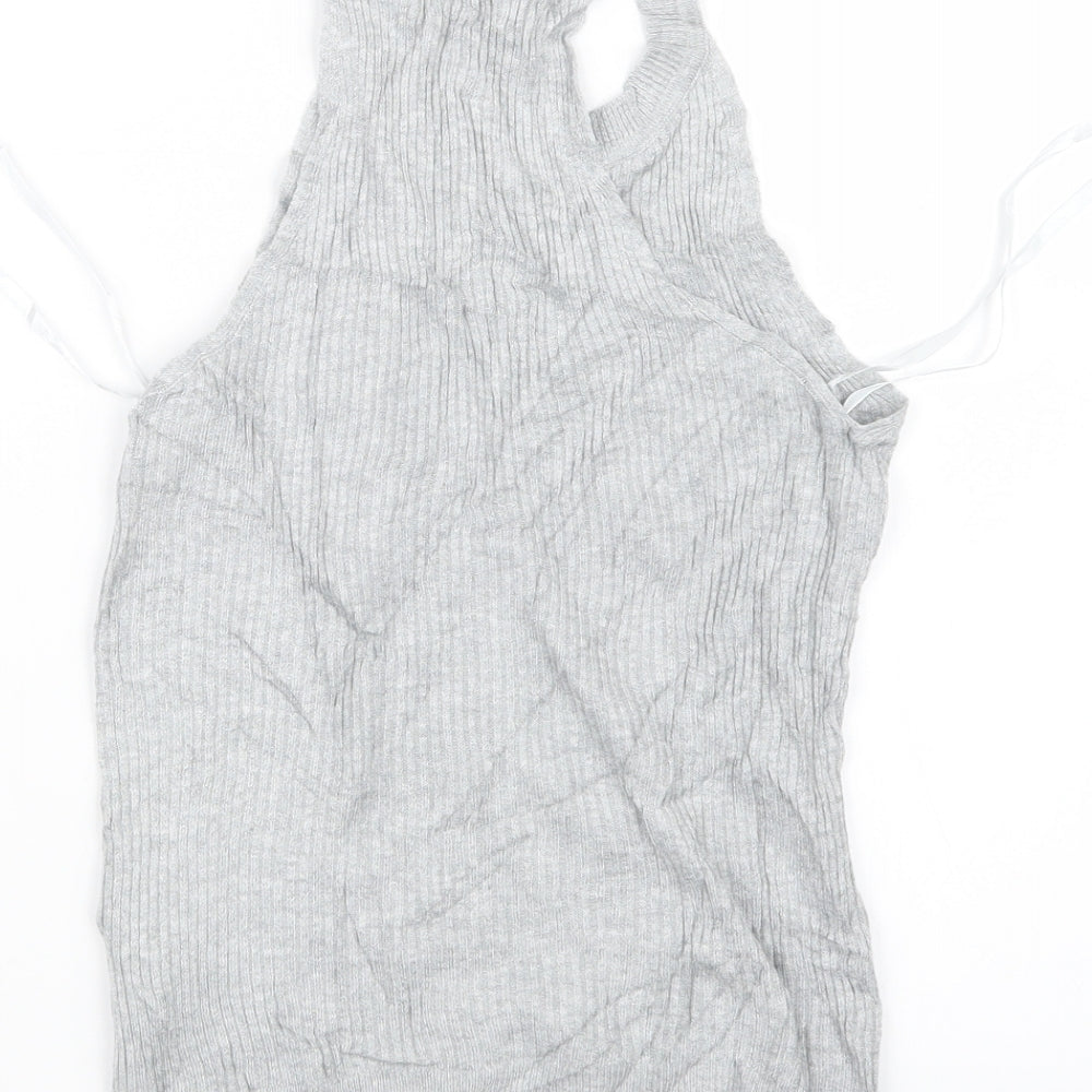 Atmosphere Womens Grey   Basic T-Shirt Size 8