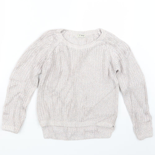NEXT Girls Pink   Pullover Jumper Size 8 Years
