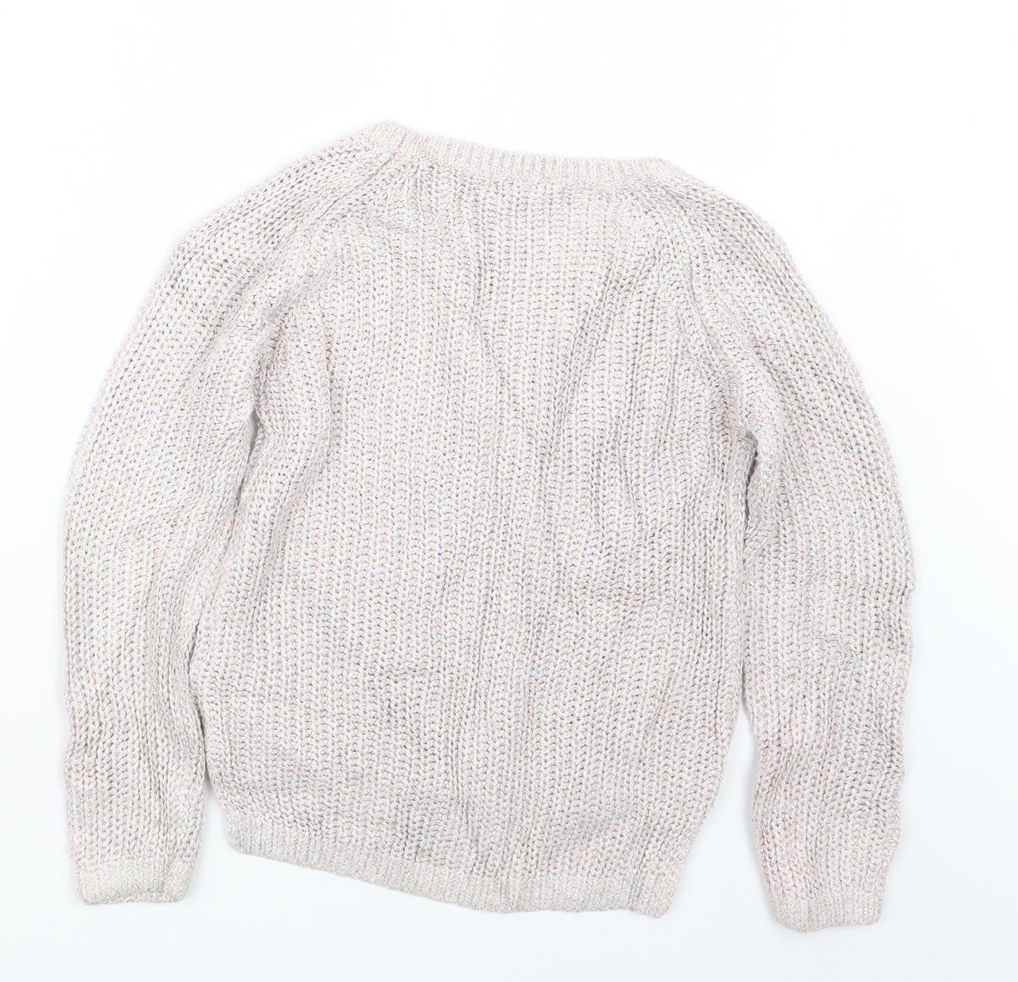 NEXT Girls Pink   Pullover Jumper Size 8 Years
