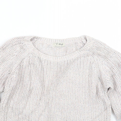 NEXT Girls Pink   Pullover Jumper Size 8 Years