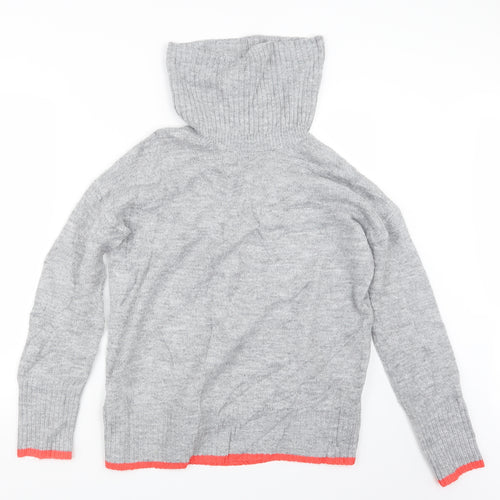 NEXT Womens Grey  Knit Pullover Jumper Size S