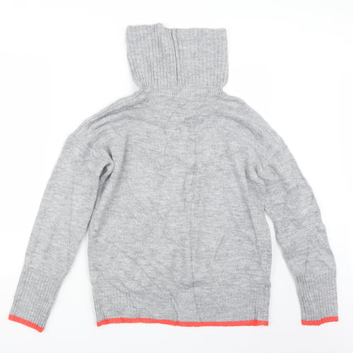 NEXT Womens Grey  Knit Pullover Jumper Size S