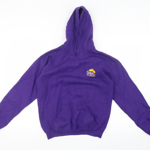 Gildan Boys Purple   Pullover Hoodie Size XL  - Cadbury