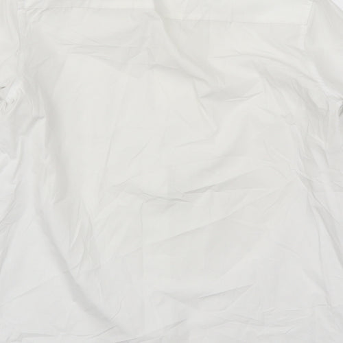 F&F Boys White   Basic Button-Up Size 13-14 Years