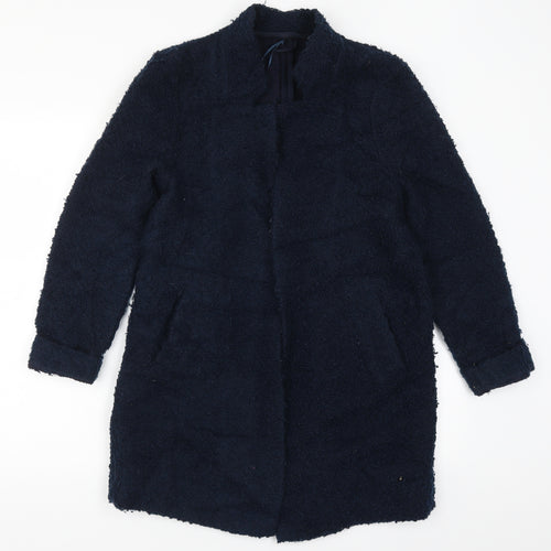 F&F Womens Blue   Overcoat Coat Size 8