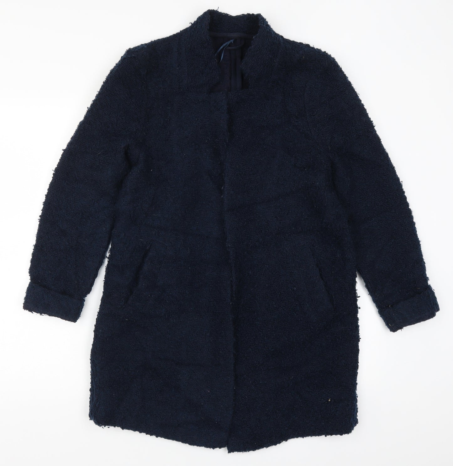 F&F Womens Blue   Overcoat Coat Size 8
