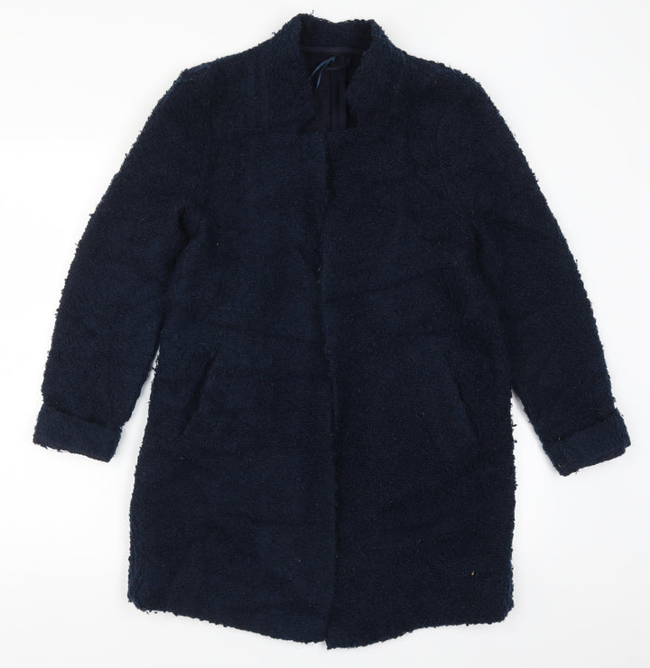 F&F Womens Blue   Overcoat Coat Size 8
