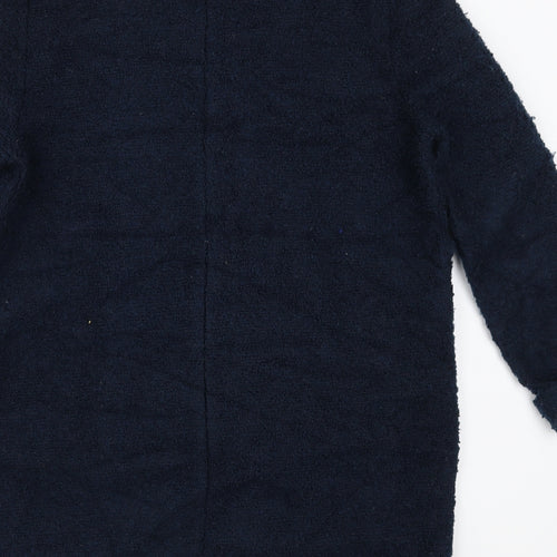 F&F Womens Blue   Overcoat Coat Size 8