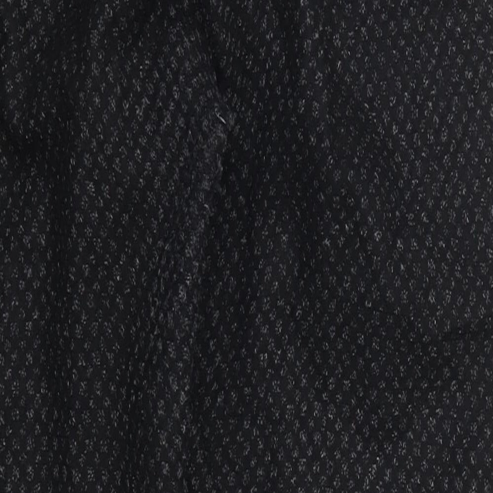 Jogsaw Womens Black Geometric  Trousers  Size 12 L26.5 in
