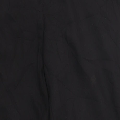 Dorothy Perkins Womens Black   Cropped Trousers Size 12 L25.5 in