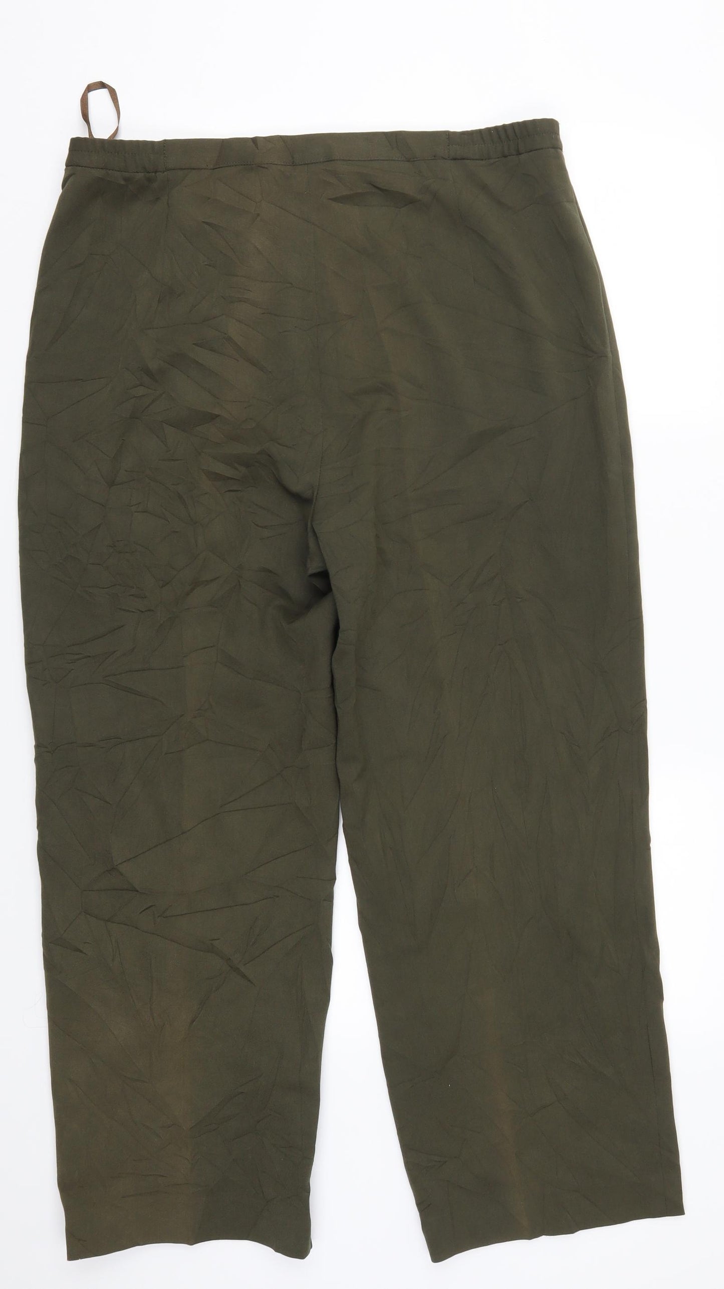 Paul Seperates Womens Green   Trousers  Size 20 L27 in