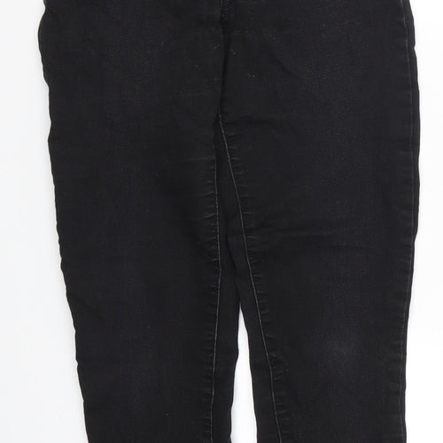 Mango Womens Black  Denim Skinny Jeans Size 8 L27 in