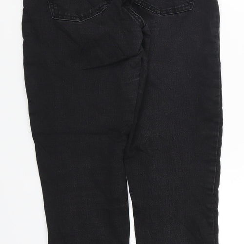 Mango Womens Black  Denim Skinny Jeans Size 8 L27 in