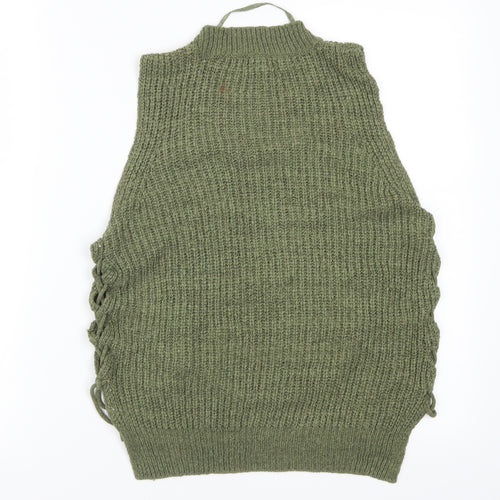 Atmosphere Womens Green   Vest Jumper Size 10