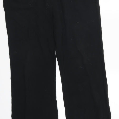 Marks and Spencer Womens Black   Trousers  Size 10 L29 in