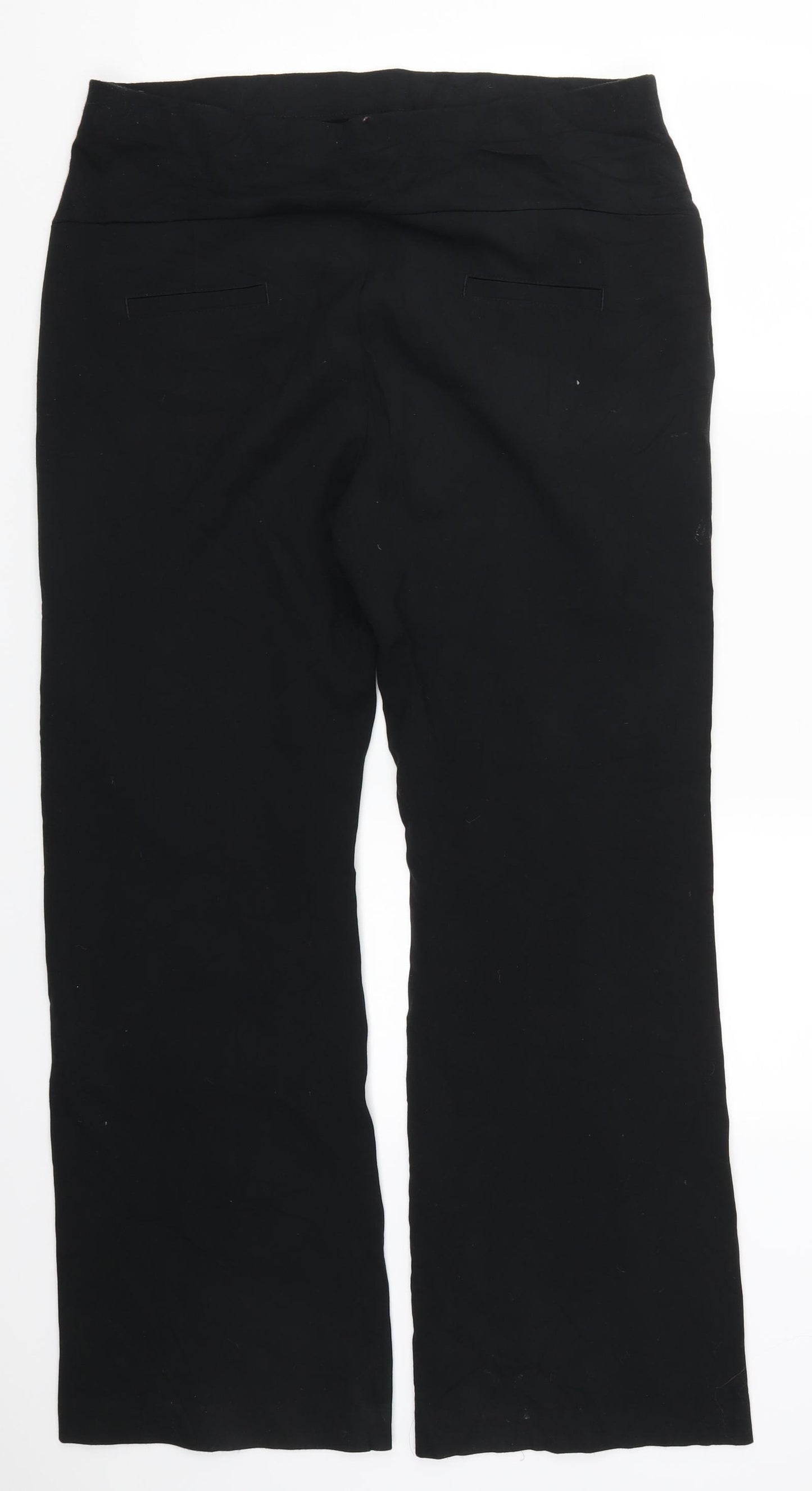 Marks and Spencer Womens Black   Trousers  Size 10 L29 in