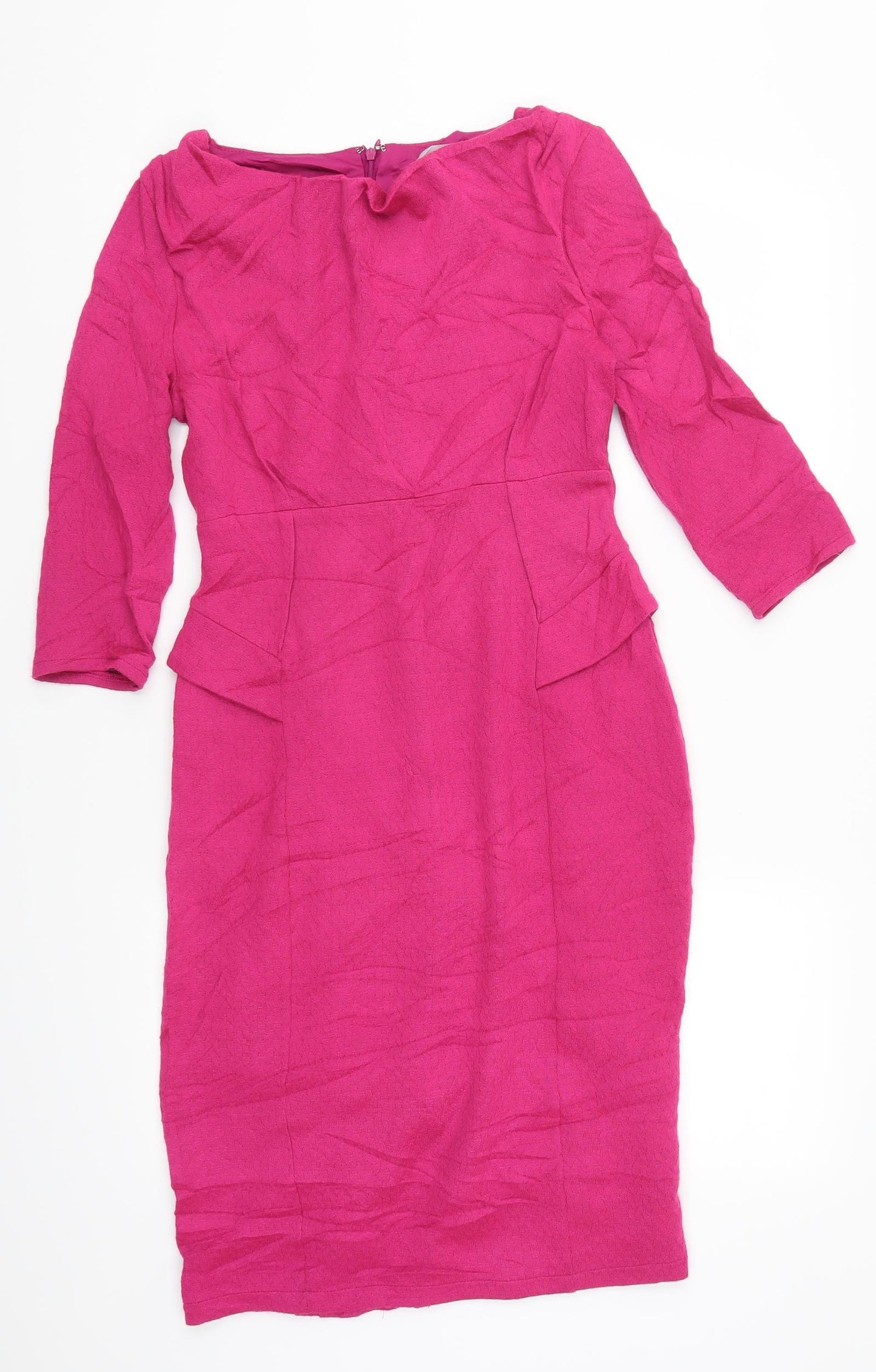 Per Una Womens Pink   Pencil Dress  Size 10