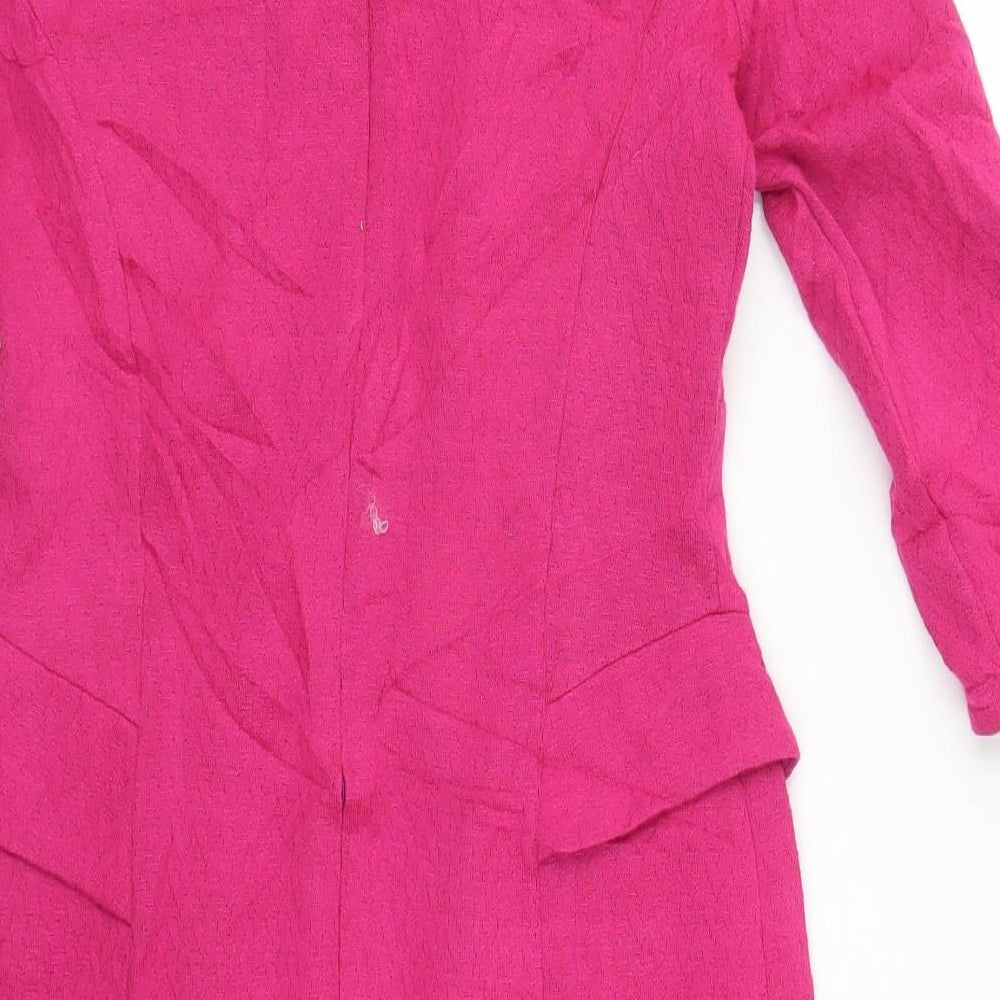 Per Una Womens Pink   Pencil Dress  Size 10