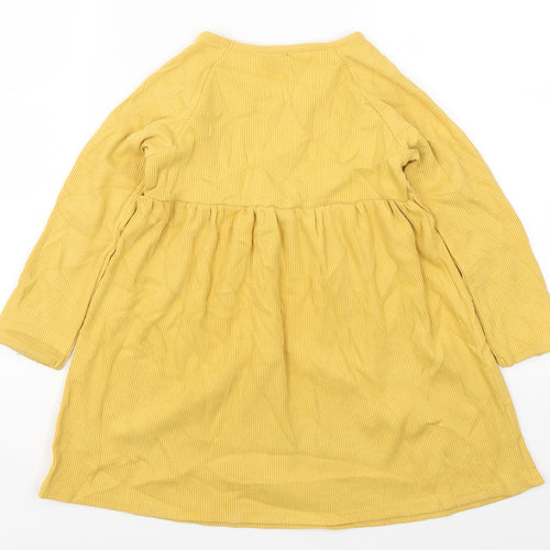 George Girls Yellow   A-Line  Size 5-6 Years